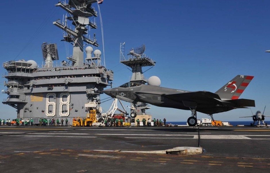 ???? ??????? ????????? ?? 3 ?????? ??? 2014 ??????? ????? ?????? ?? ????? ???????? "F-35C"? ??? ???? ??????? ?? ???? ??? ????? ???????? ??? ???? ??? ?????? "??????".